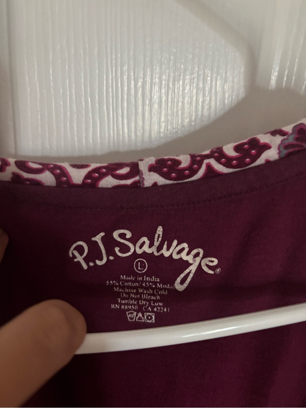 Boho P.J. Salvage babydoll top - Picture 4 of 5